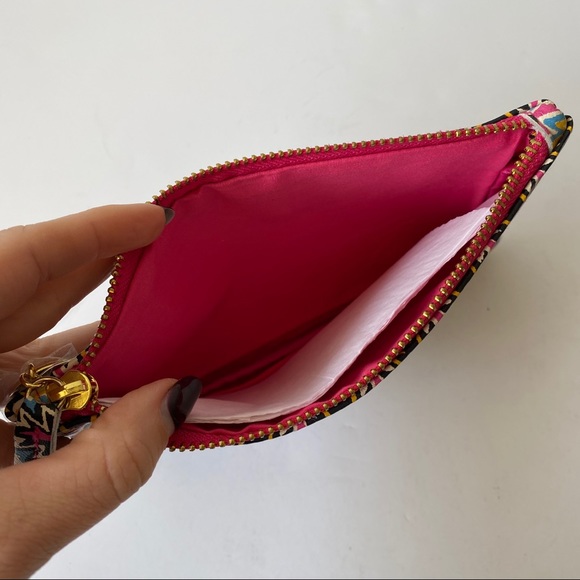 Anthropologie Multicolor Patterned Zippered Pouch - Picture 3 of 3